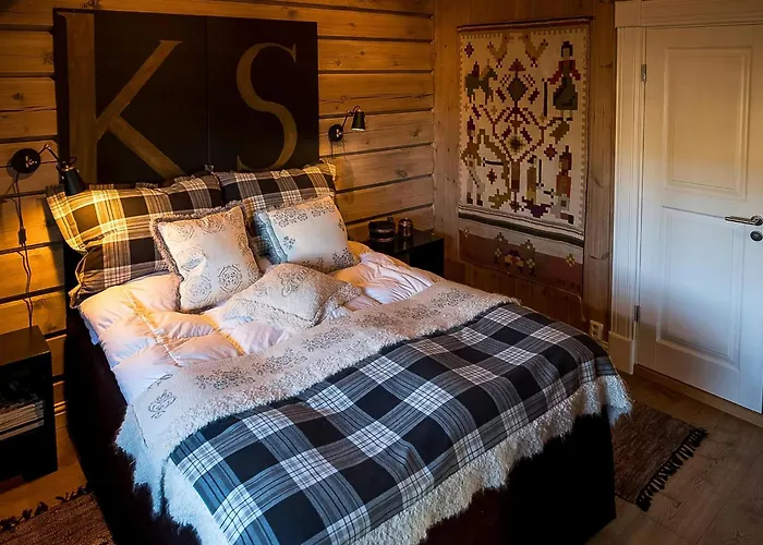 Ferienhaus Log Cabin With Views Of Jotunheimen Mountains *