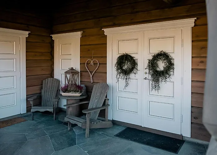 Log Cabin With Views Of Jotunheimen Mountains