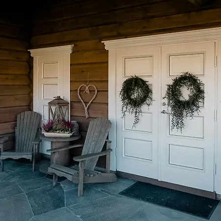 Log With Views Of Jotunheimen Mountains 度假居 Gala