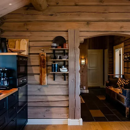 度假居 Log With Views Of Jotunheimen Mountains