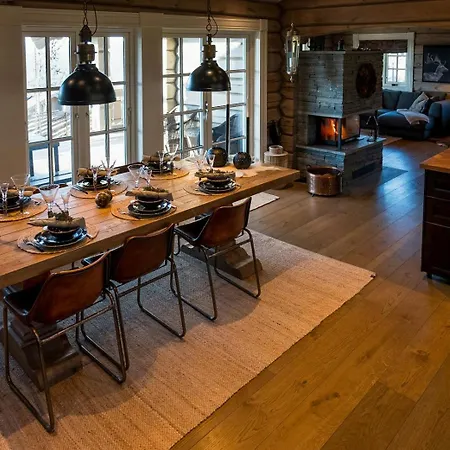 度假居 Log With Views Of Jotunheimen Mountains *