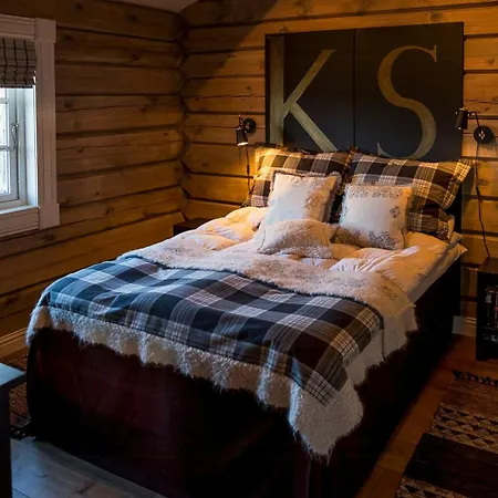 Log With Views Of Jotunheimen Mountains 度假居 Gala