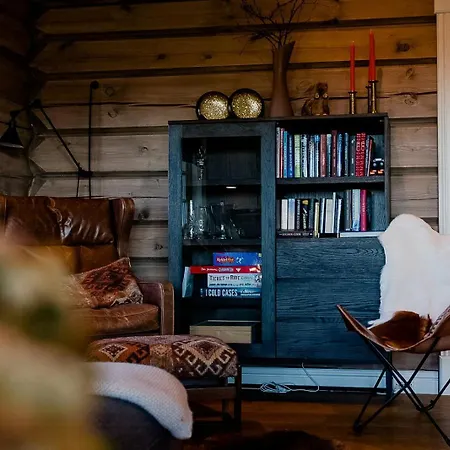 Log With Views Of Jotunheimen Mountains * Gala