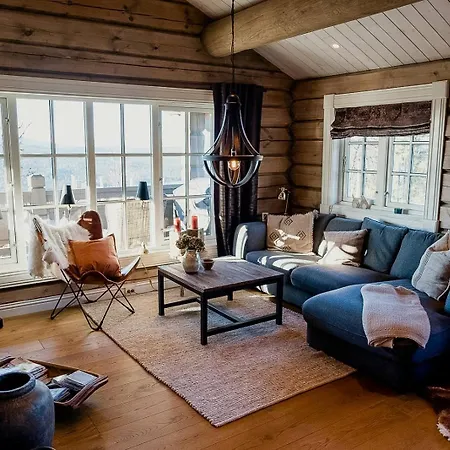 度假居 Log With Views Of Jotunheimen Mountains *